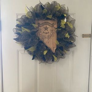 Battle born wreath